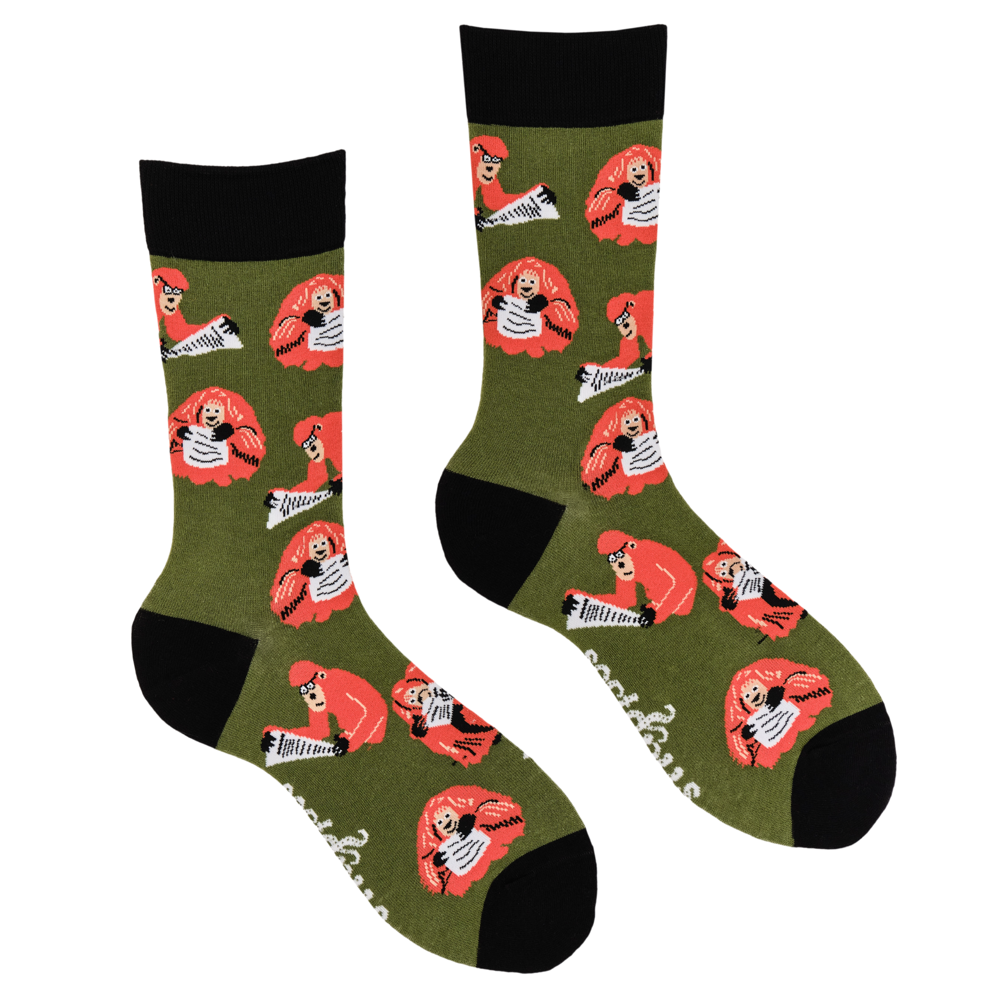 Orangutan IQ Socks