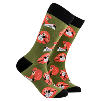 Orangutan IQ Socks