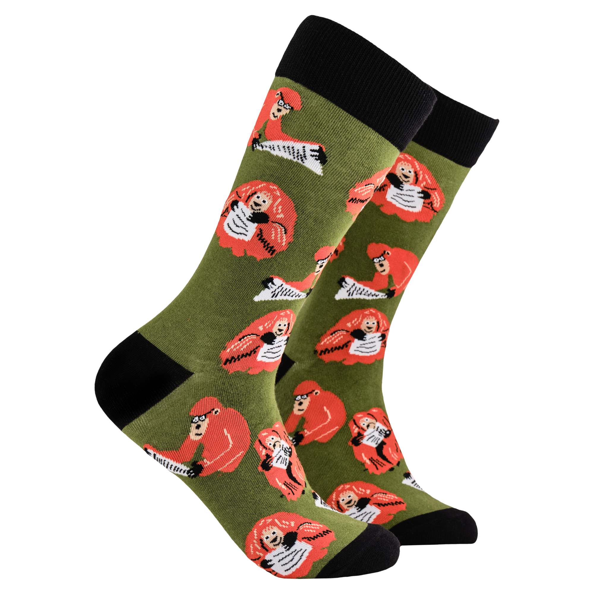 Orangutan IQ Socks