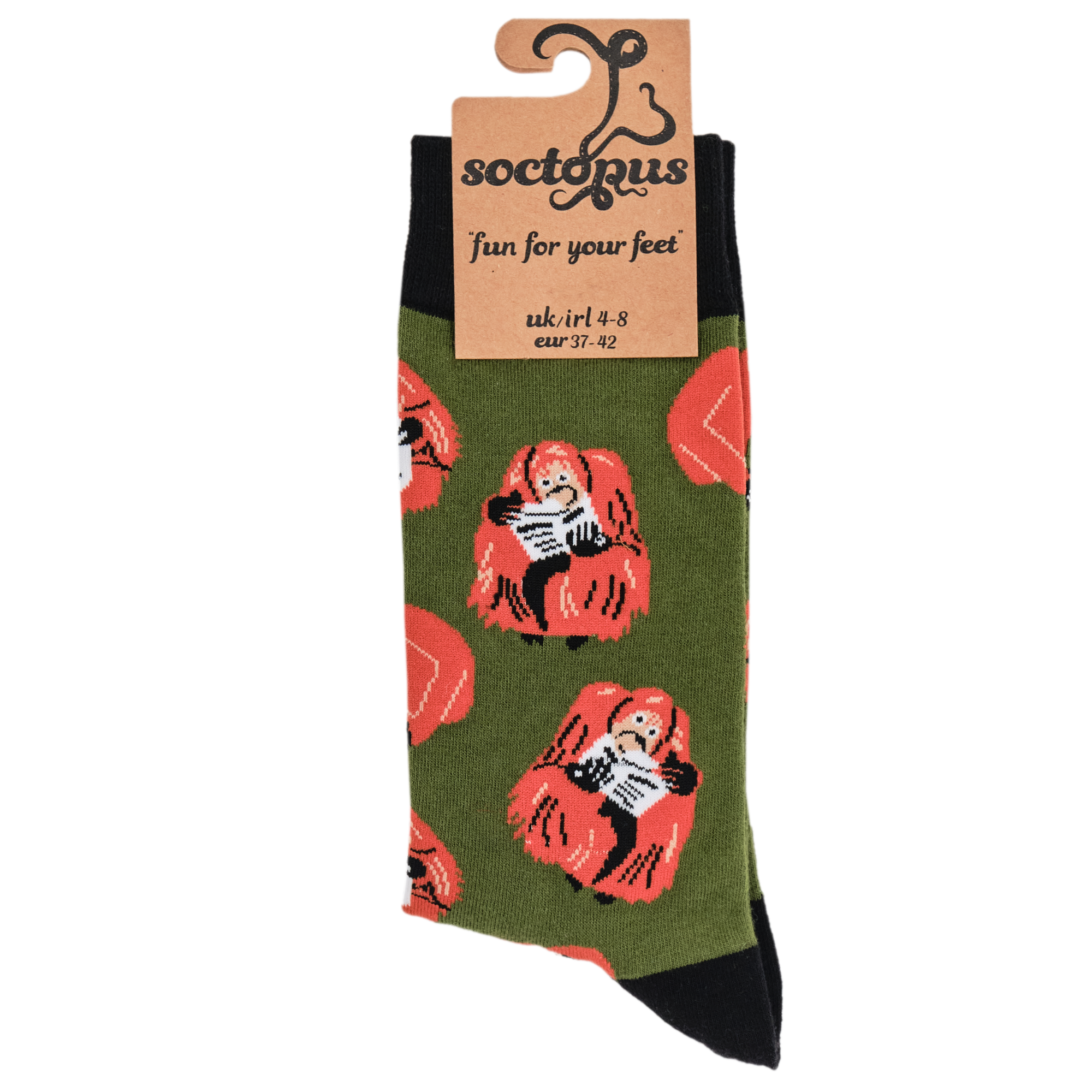 Orangutan IQ Socks