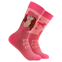 Chappell Roan Socks - Pink Sock Club