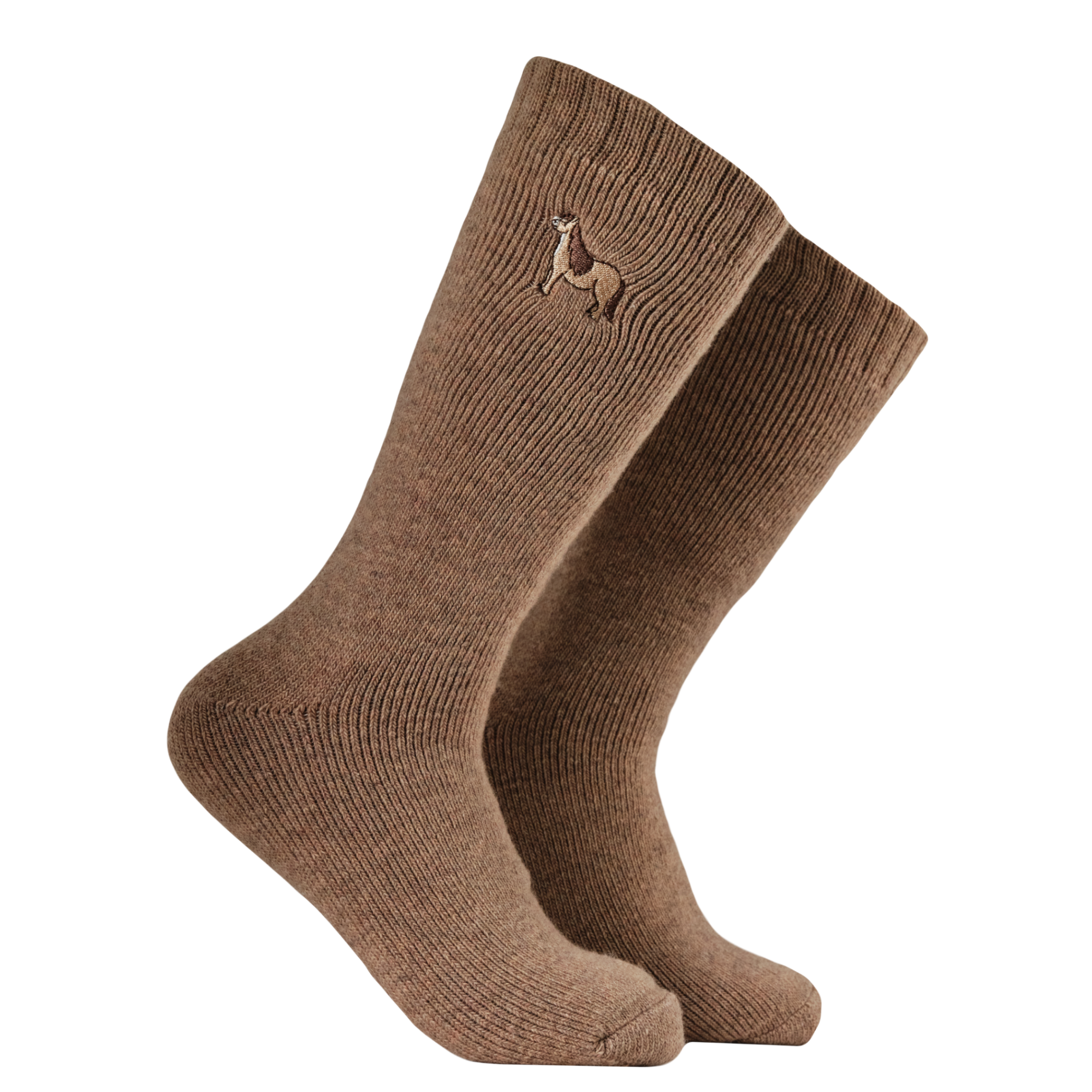 Pony Embroidered Boot Socks