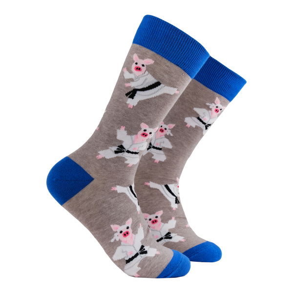 Karate Pig Socks - Pork Chop