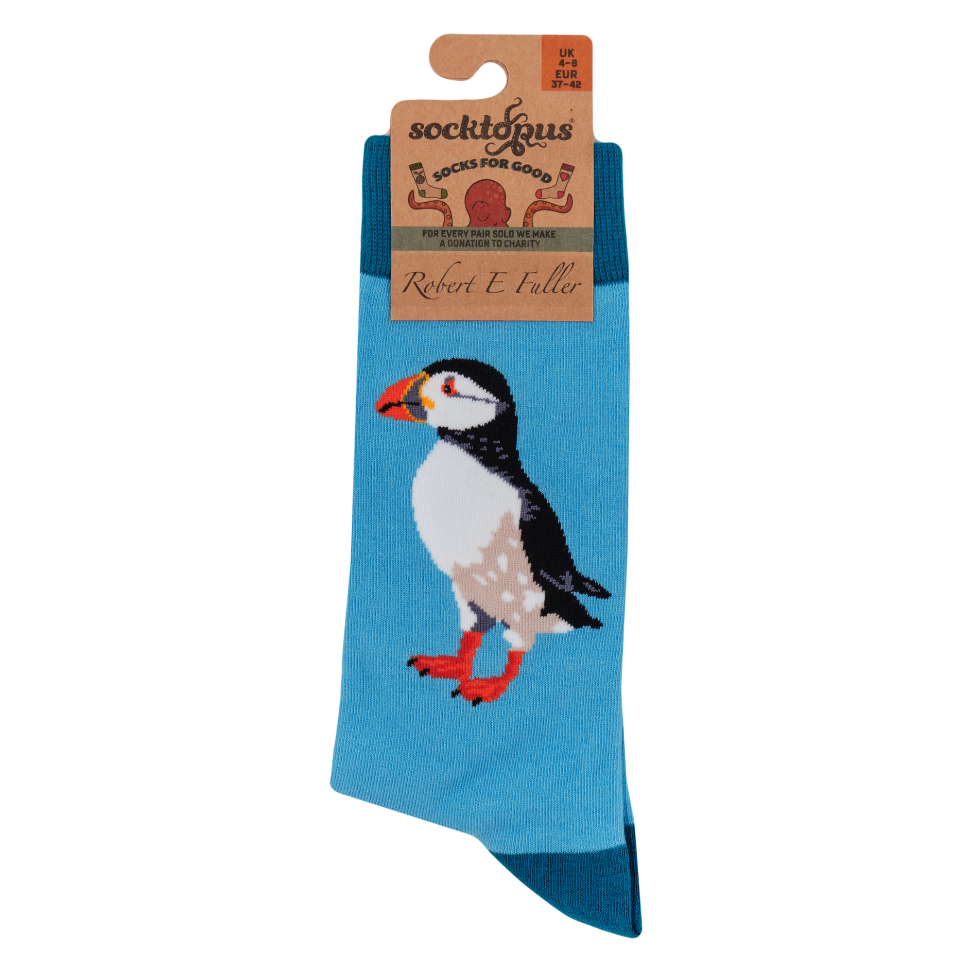 Puffin Socks - Robert E Fuller