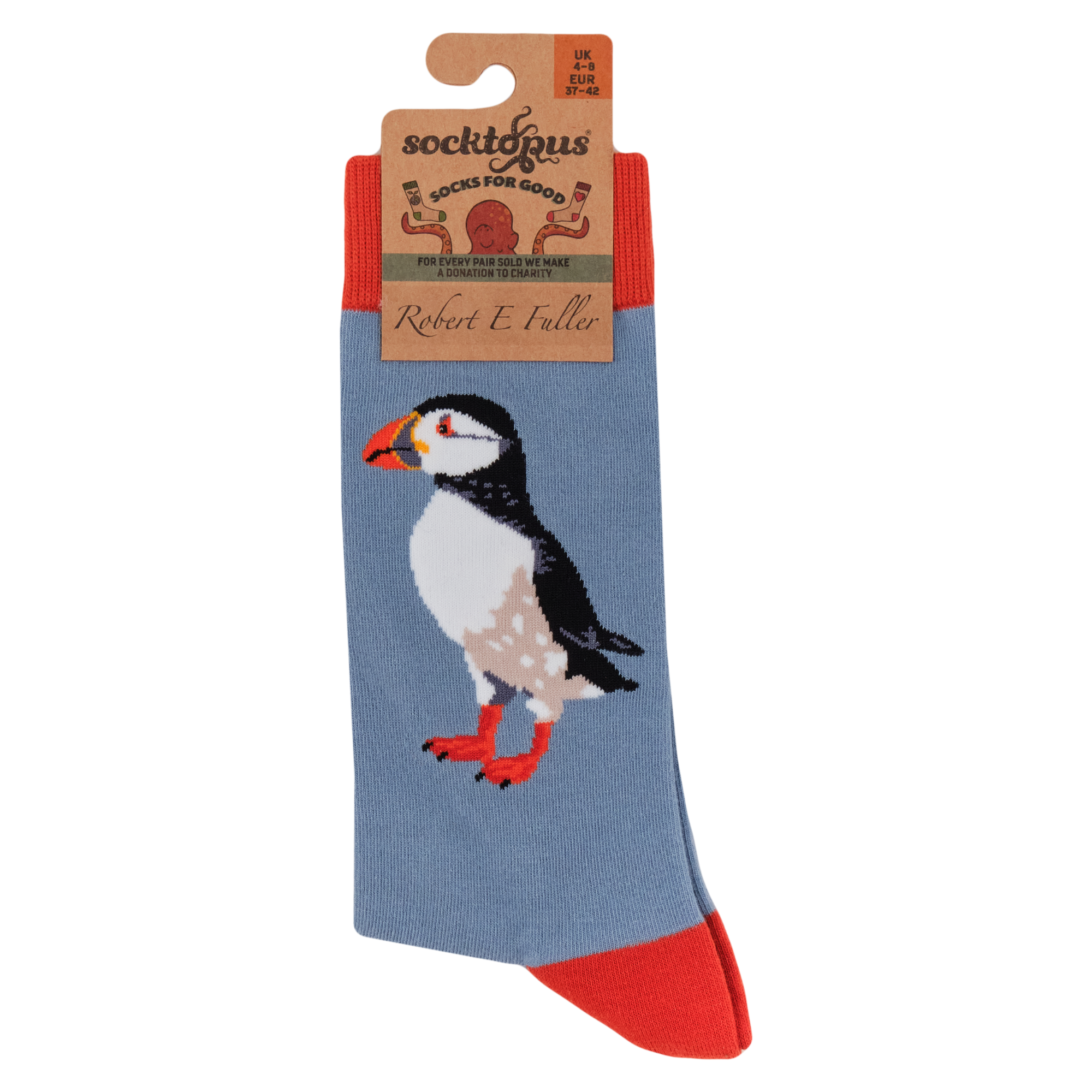 Puffin Socks - Robert E Fuller