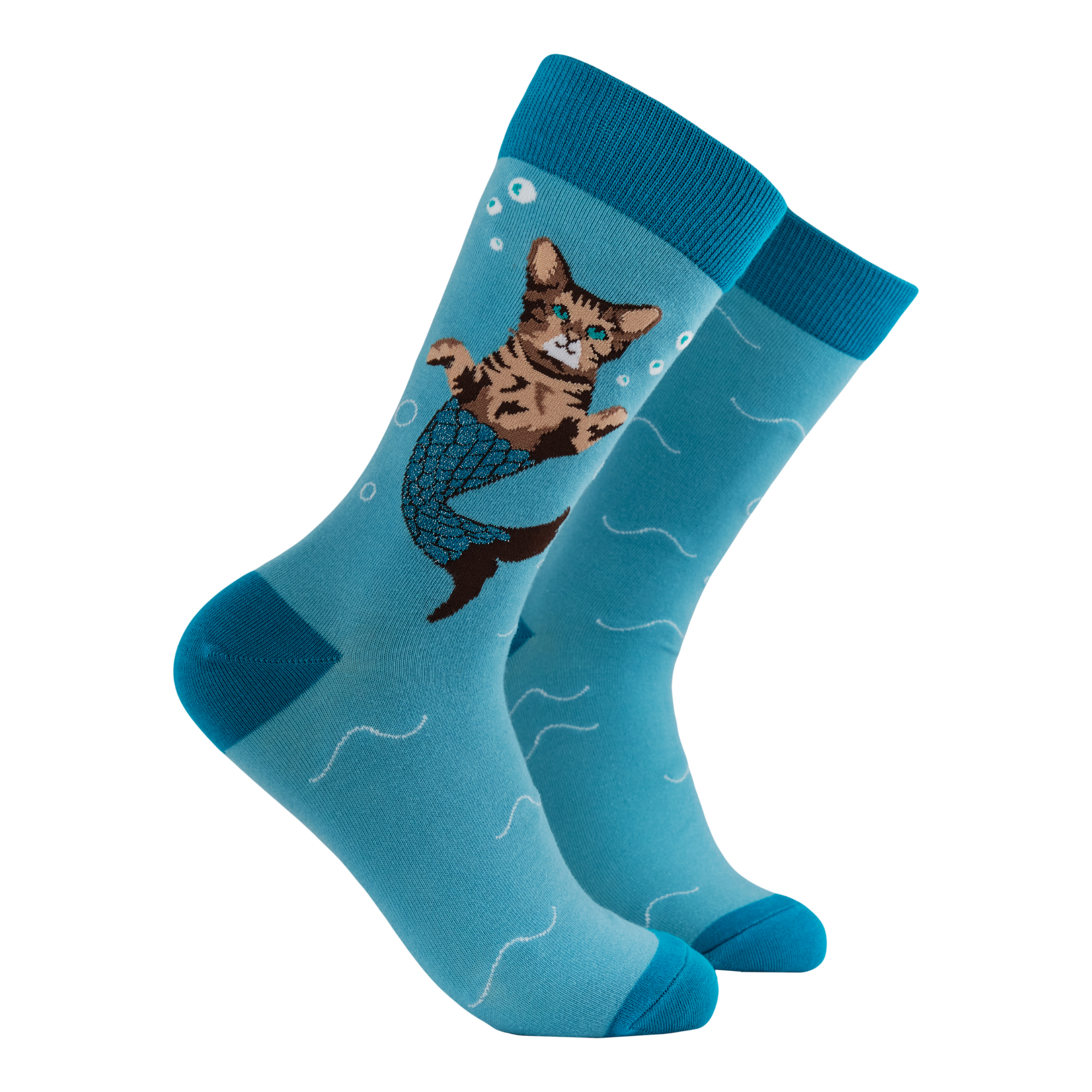 Cat Mermaid Socks - Purr-Maid