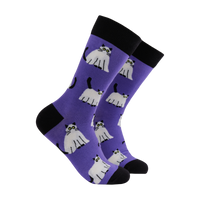 Ghost Cat Socks - Purranormal Activity