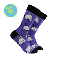 Ghost Cat Socks - Purranormal Activity