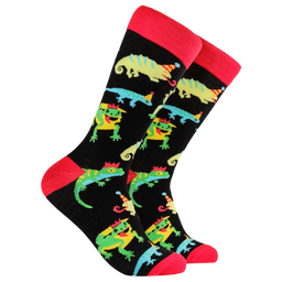 Party Lizard Socks