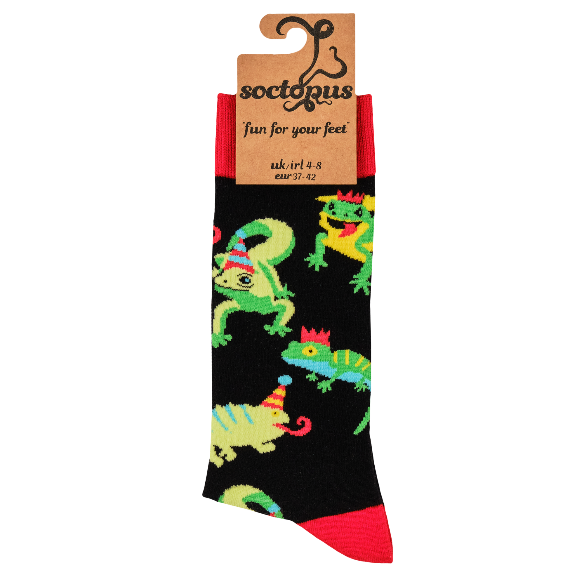 Party Lizard Socks