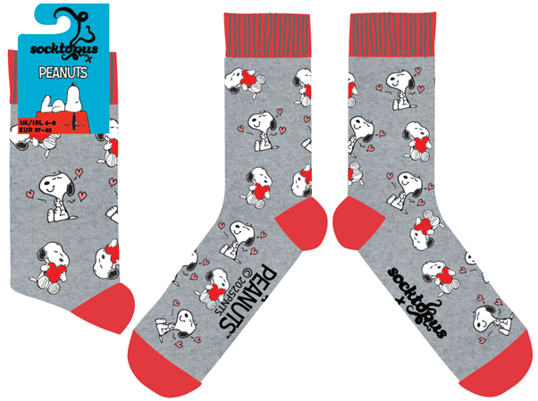 Snoopy in Love Socks - Peanuts