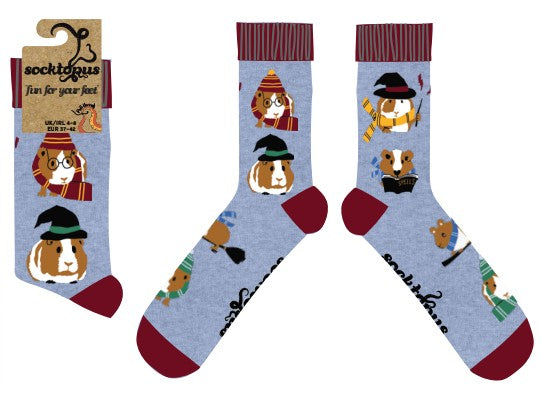 Guinea Pig Harry Potter Socks - Pigardium Leviosa