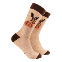 Hare Socks - Portrait of a Leveret