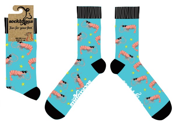 Prawn Socks - Prawnstar