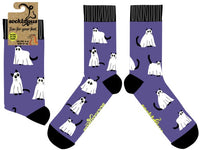 Ghost Cat Socks - Purranormal Activity