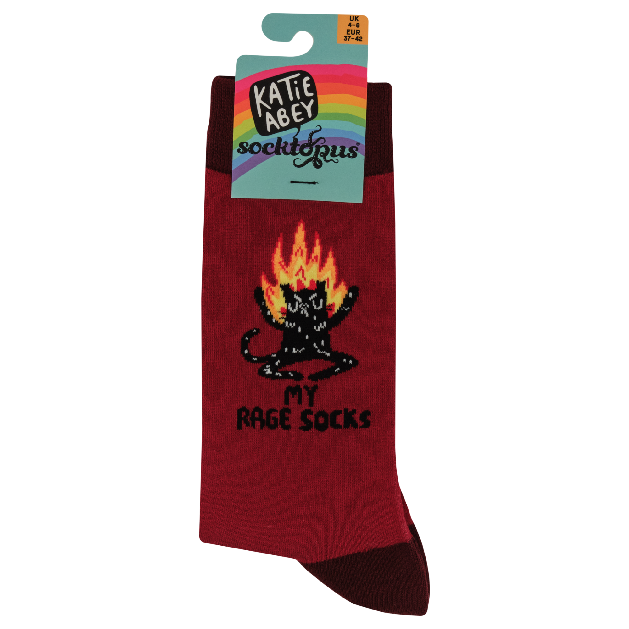 My Rage Socks - Socktopus X Katie Abey
