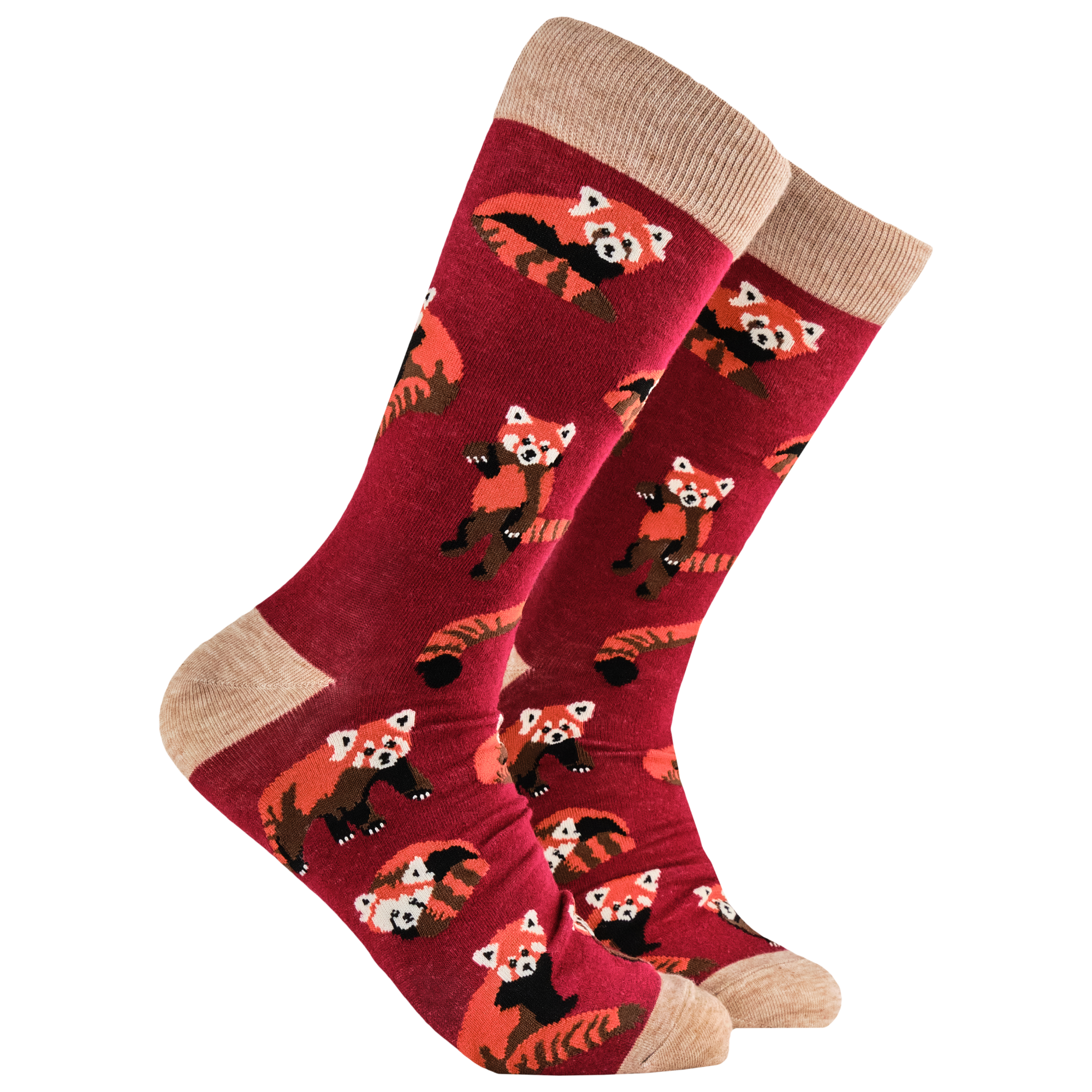 Red Panda Socks