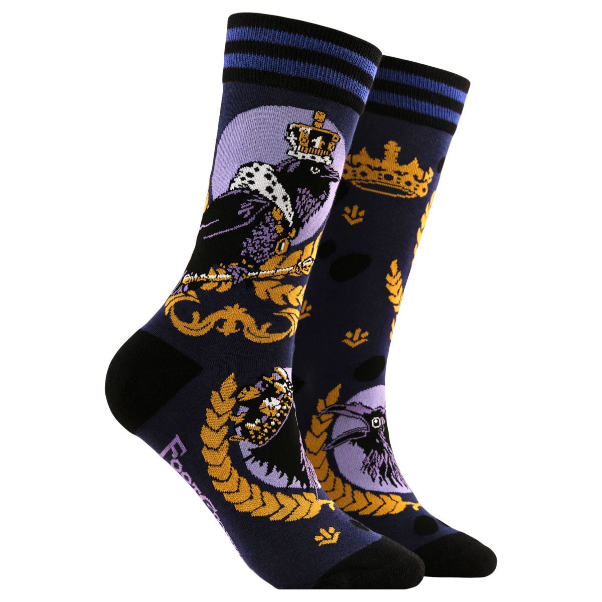 Royal Ravens Socks - Socktopus x Footclothes