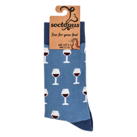 Red Red Wine Socks