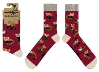 Red Panda Socks