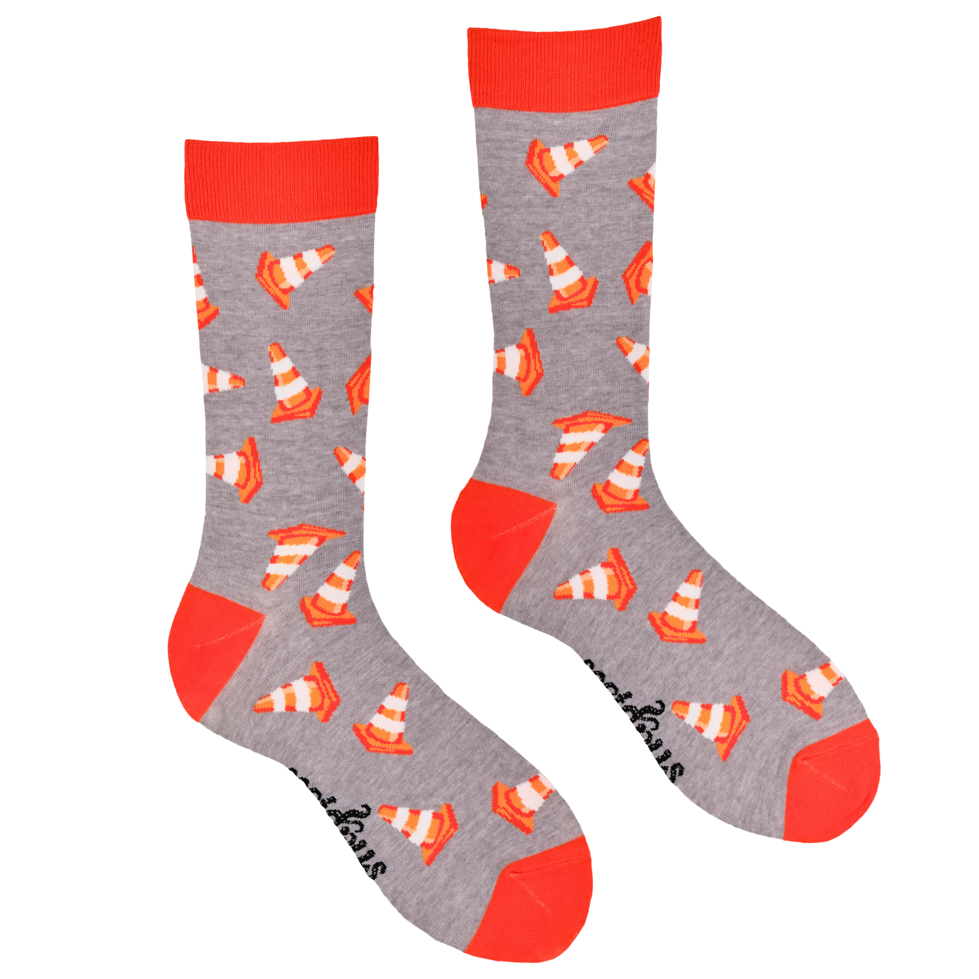 Traffic Cone Socks - Road Works