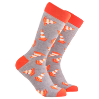 Traffic Cone Socks - Road Works
