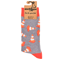 Traffic Cone Socks - Road Works
