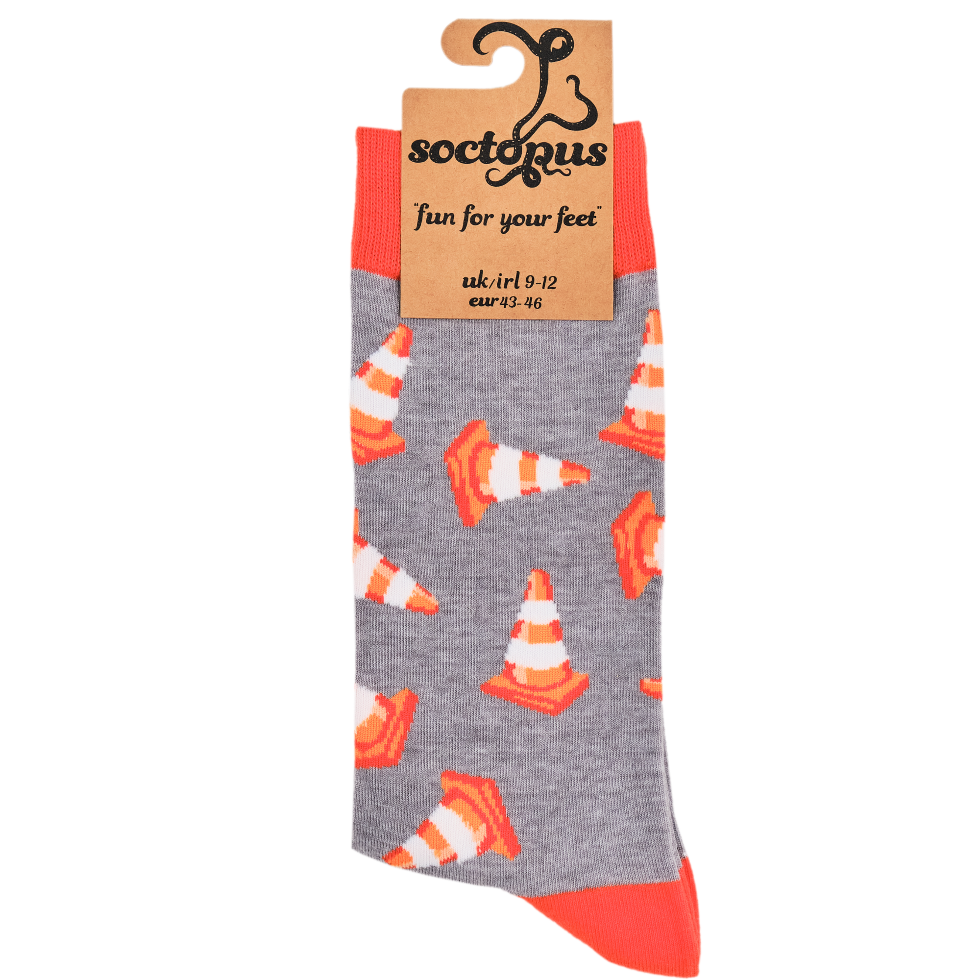 Traffic Cone Socks - Road Works
