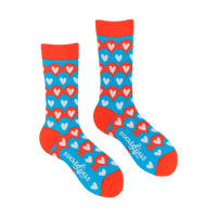 Hearts Socks - Chemo Hero