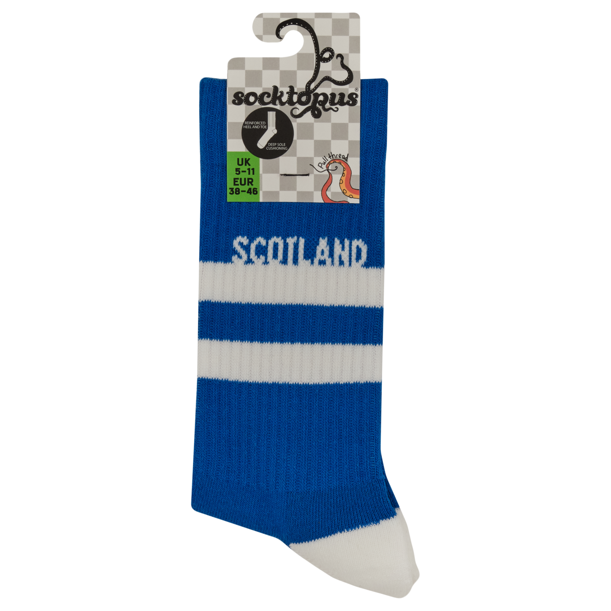 Scotland Retro Sports Athletic Socks