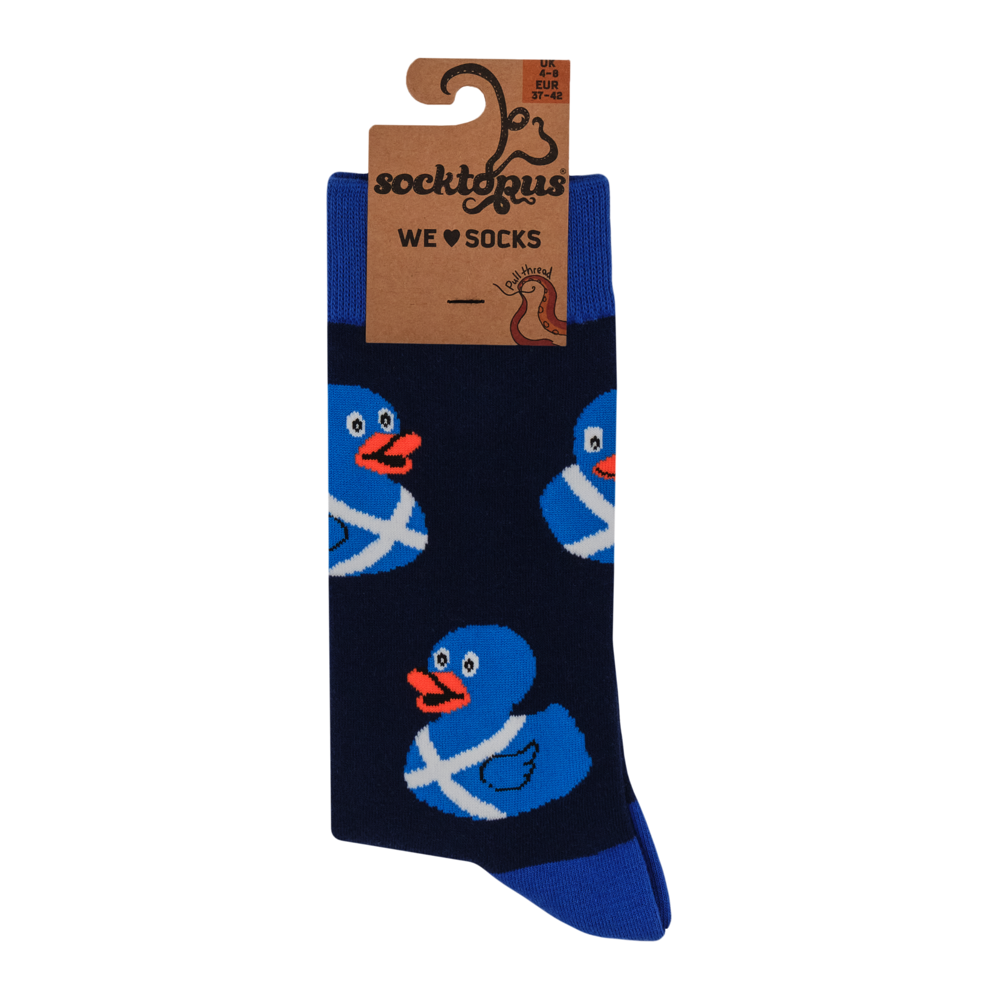 Scottish Rubber Duckies Socks