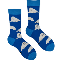 Fluffy Seal Socks - Sealiciously Fluffy