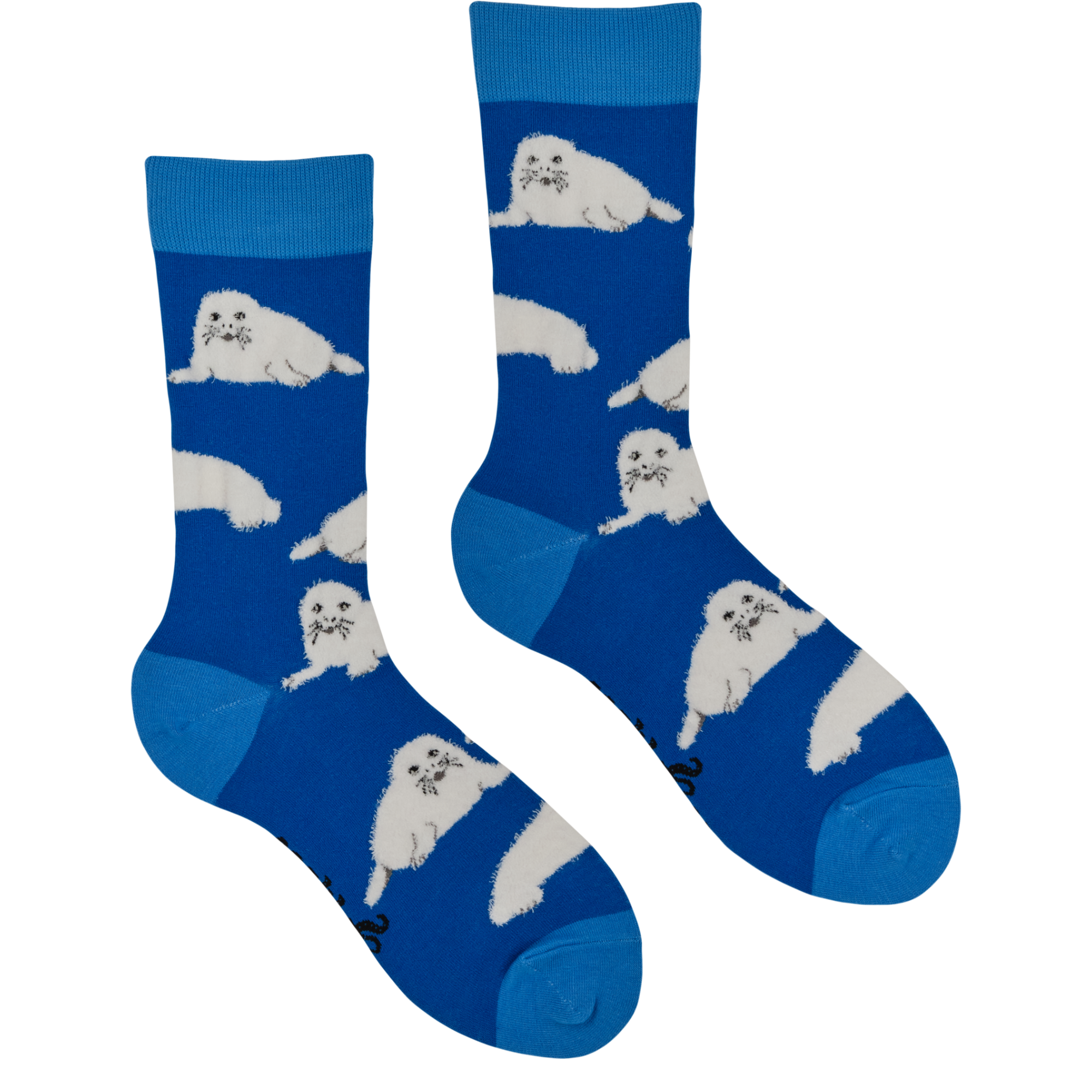 Fluffy Seal Socks - Sealiciously Fluffy