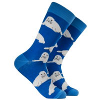 Fluffy Seal Socks - Sealiciously Fluffy