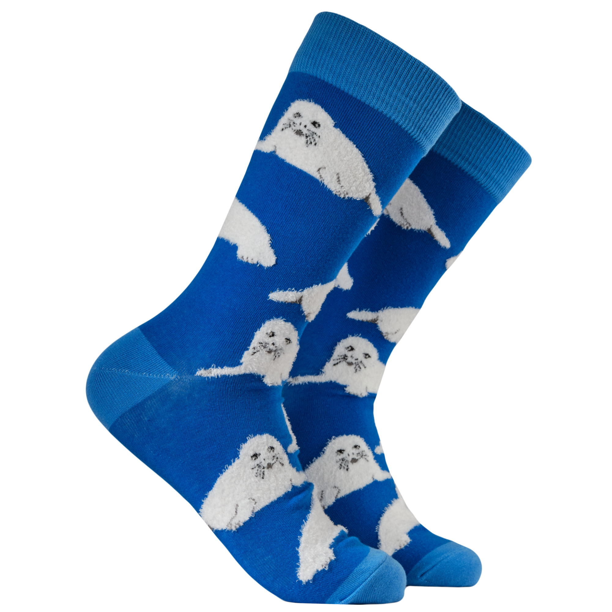 Fluffy Seal Socks - Sealiciously Fluffy
