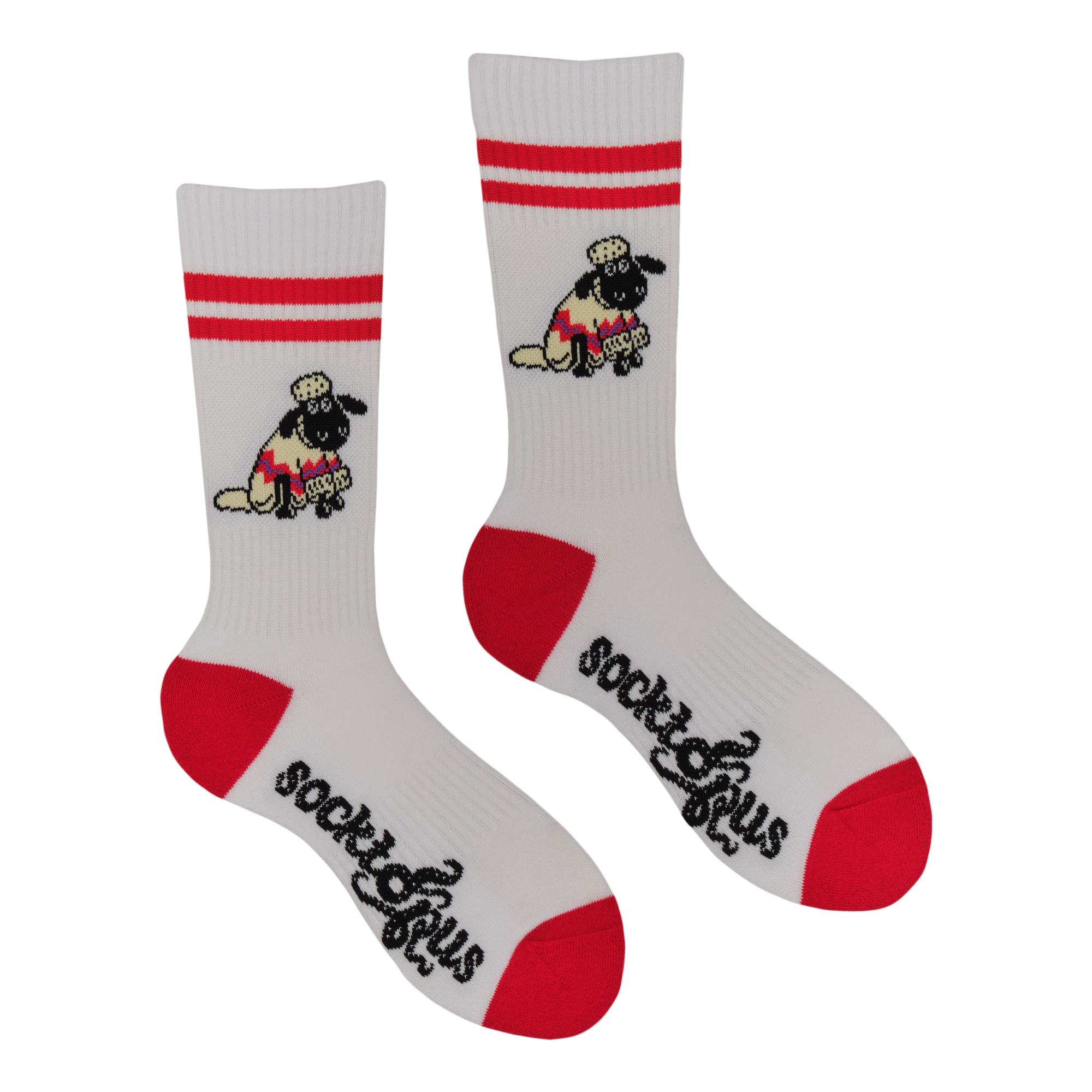 Shaun Athletic Socks - Wallace and Gromit