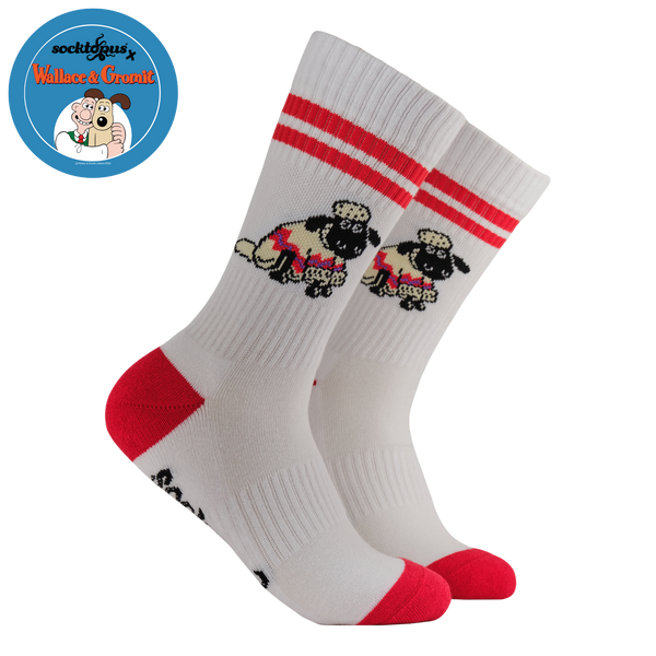Shaun Athletic Socks - Wallace and Gromit