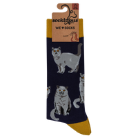 British Shorthair Cat Socks - Short Hair Don't Care