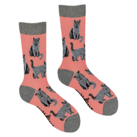 British Shorthair Cat Socks - Short Hair Don't Care