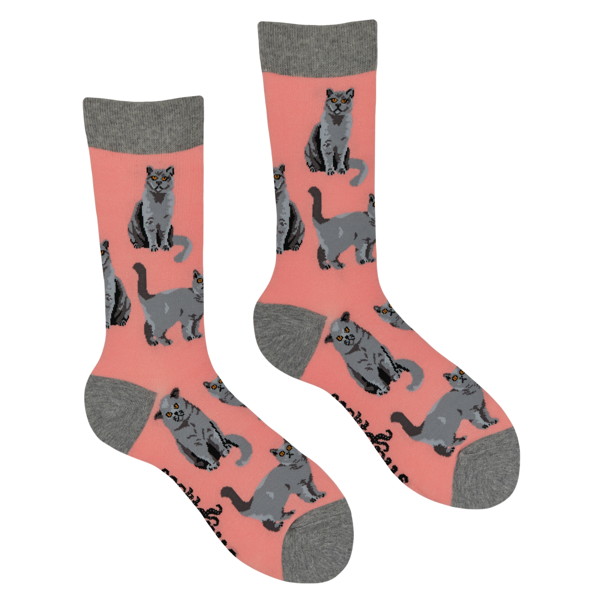 British Shorthair Cat Socks - Short Hair Don't Care