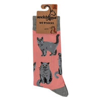 British Shorthair Cat Socks - Short Hair Don't Care
