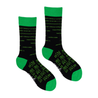 Coding Socks - Sign Of The Times
