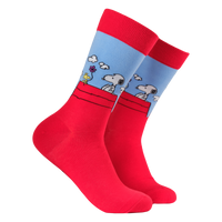 Snoopy and Woodstock Socks - Peanuts