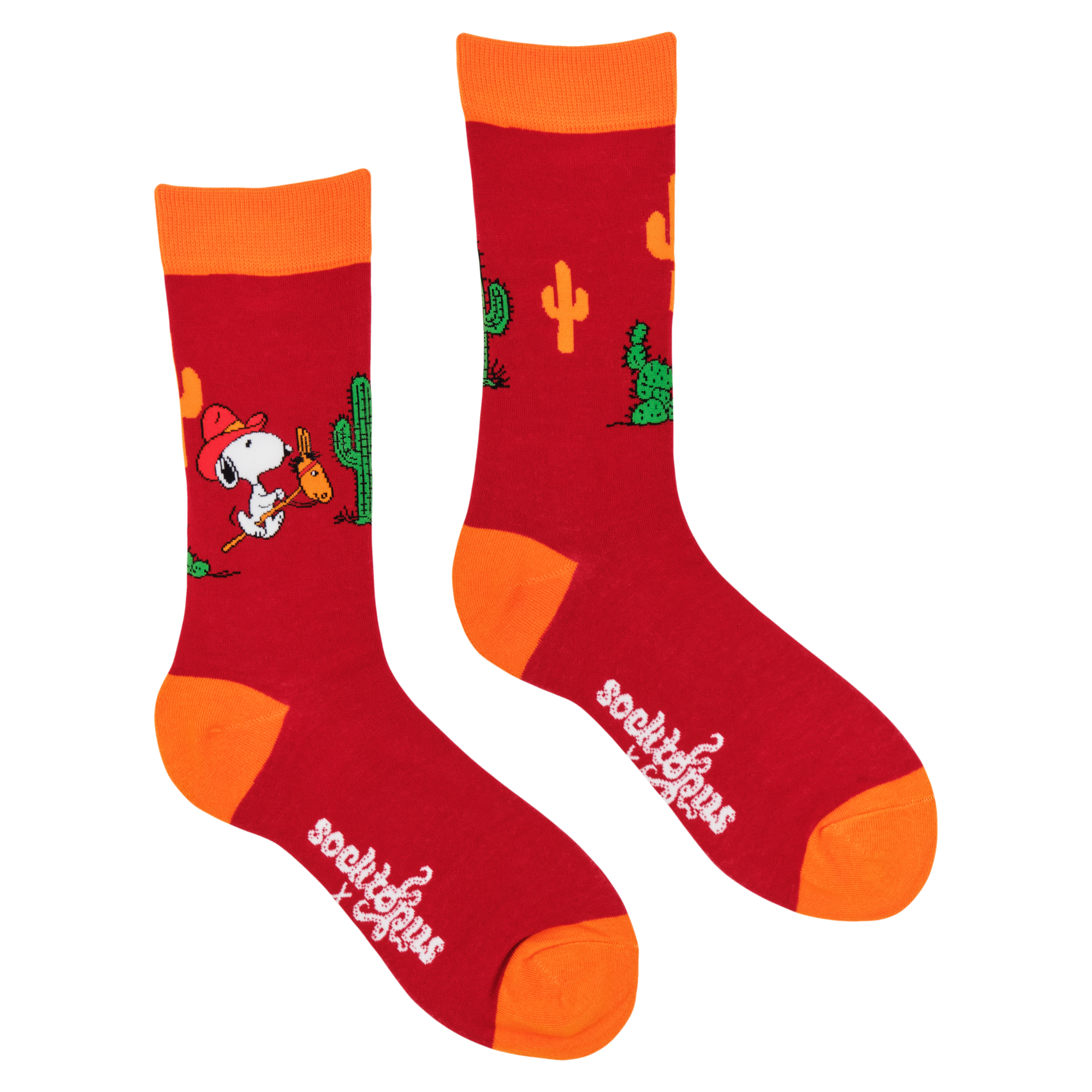 Snoopy Howdy Cowboy Socks - Peanuts