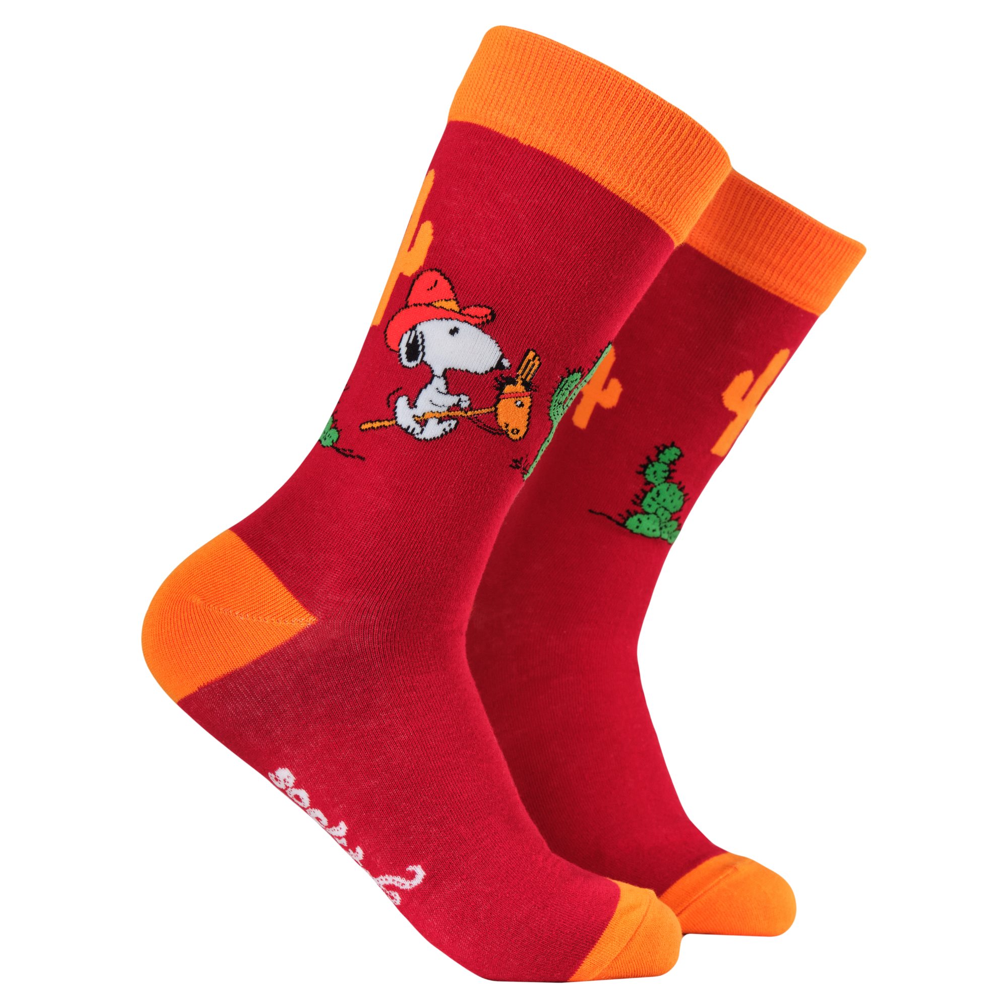 Snoopy Howdy Cowboy Socks - Peanuts