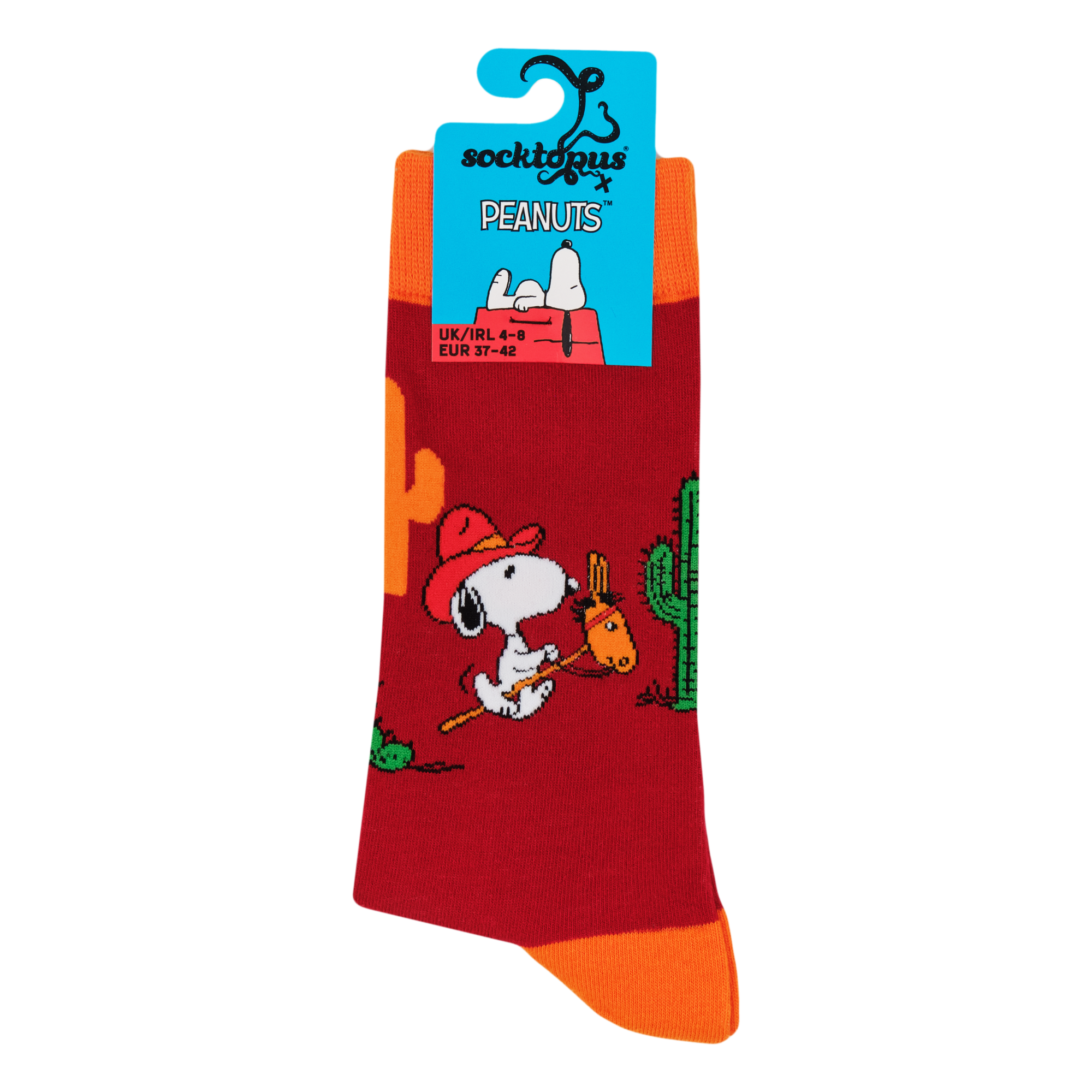 Snoopy Howdy Cowboy Socks - Peanuts