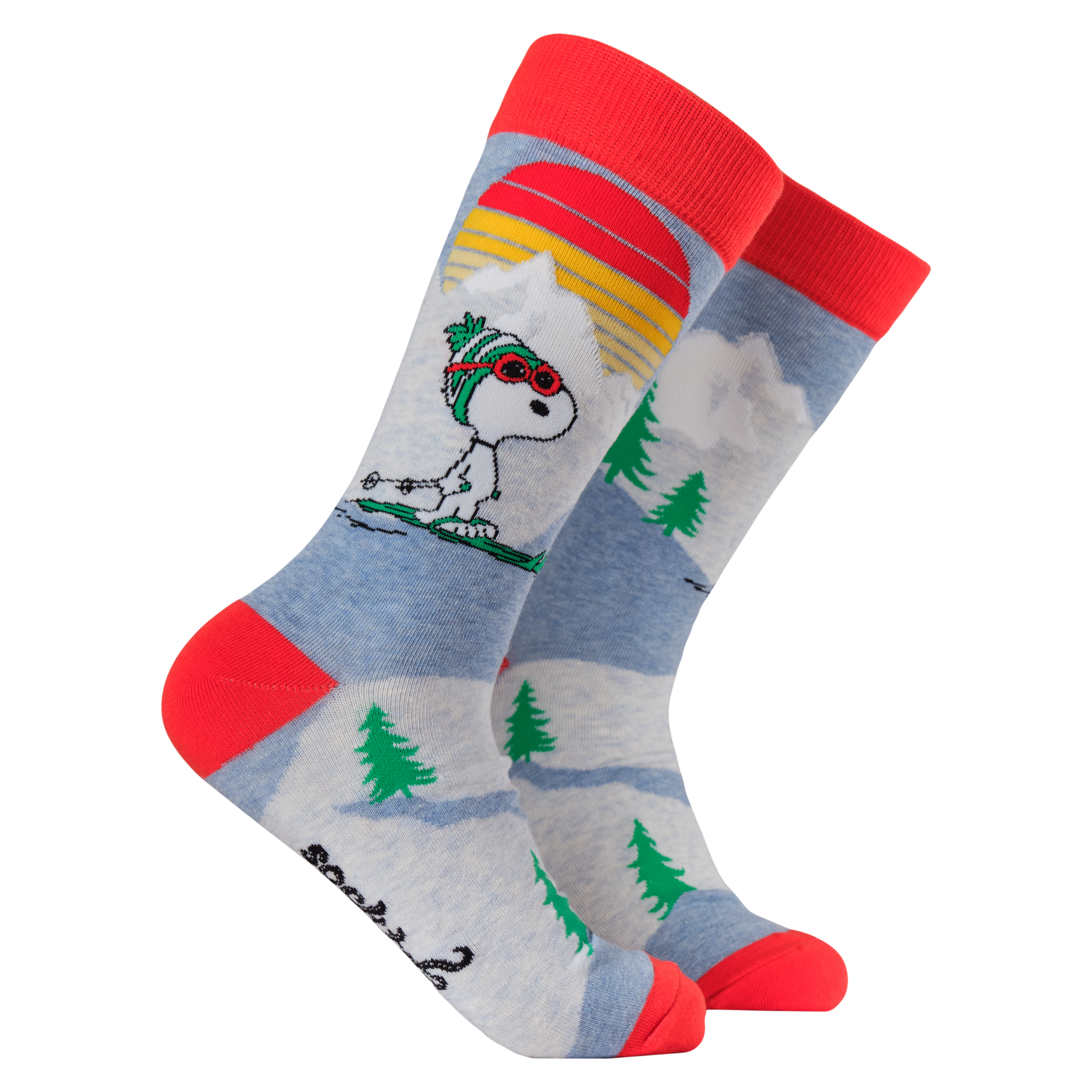 Snoopy In The Mountains Socks - Peanuts