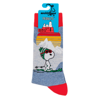 Snoopy In The Mountains Socks - Peanuts