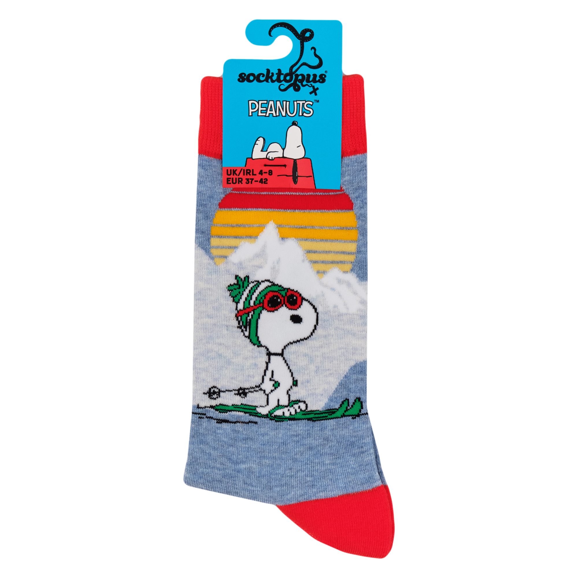 Snoopy In The Mountains Socks - Peanuts