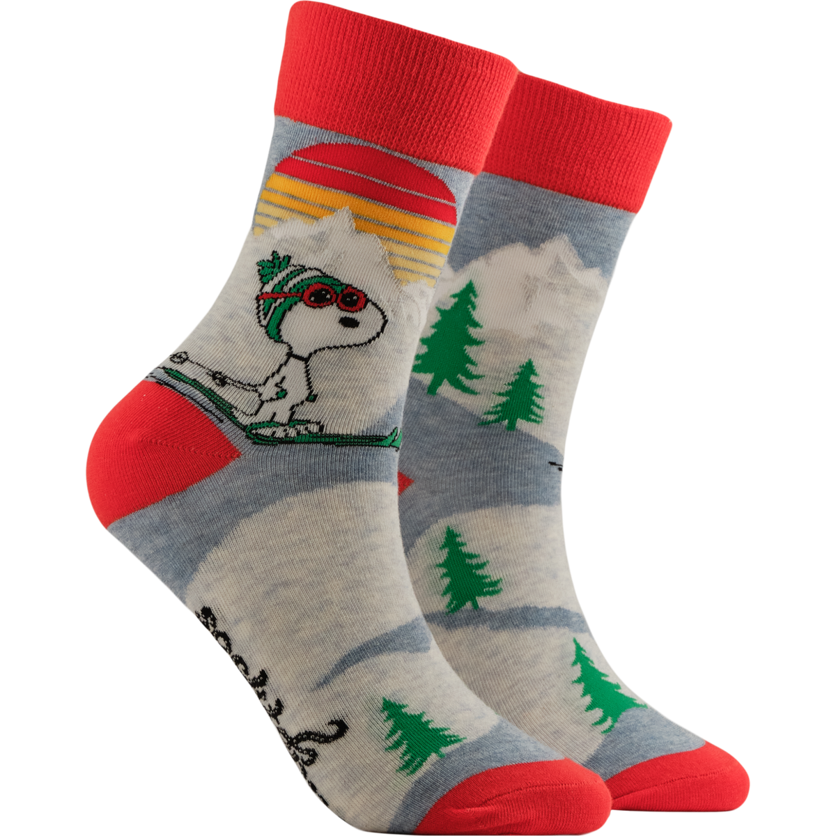 Snoopy in the Mountains Mini Socks - Peanuts